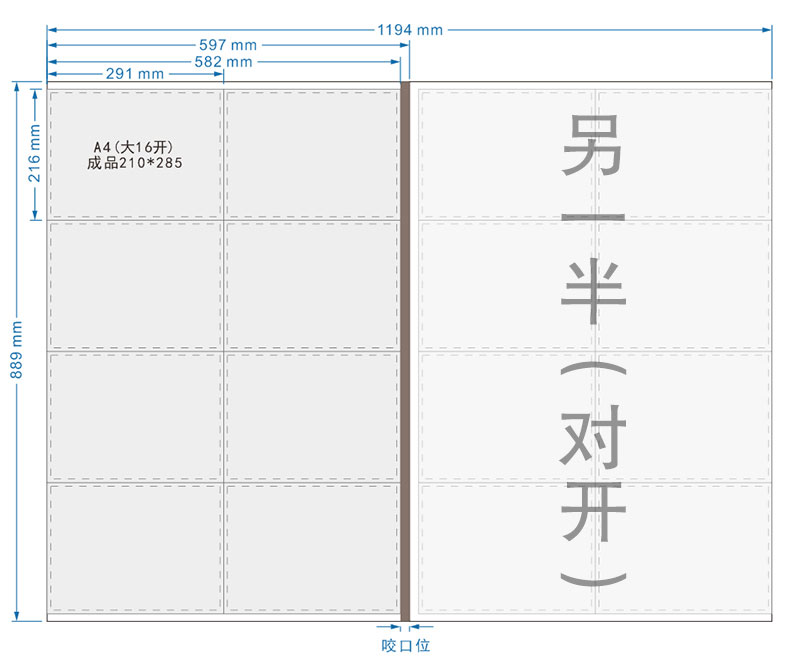 画册印刷尺寸
